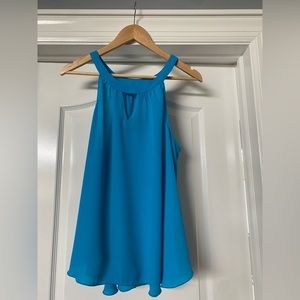 Express blue tank size medium